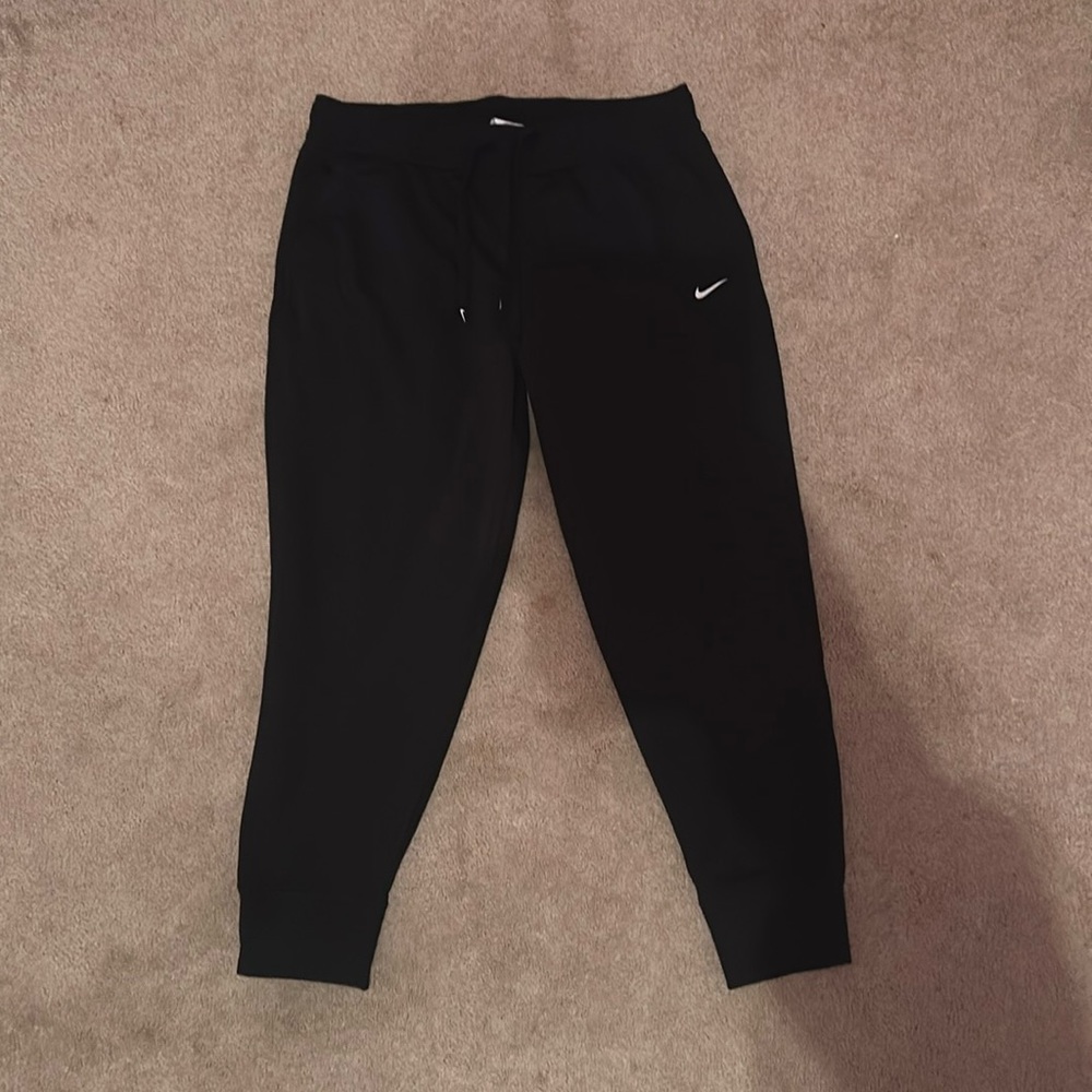 Nike black joggers size L